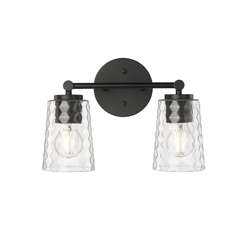 Millennium 9232-MB Ashli Two Light Vanity, Matte Black