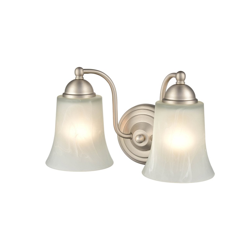 Millennium 9332-SN Two Light Vanity, Satin Nickel