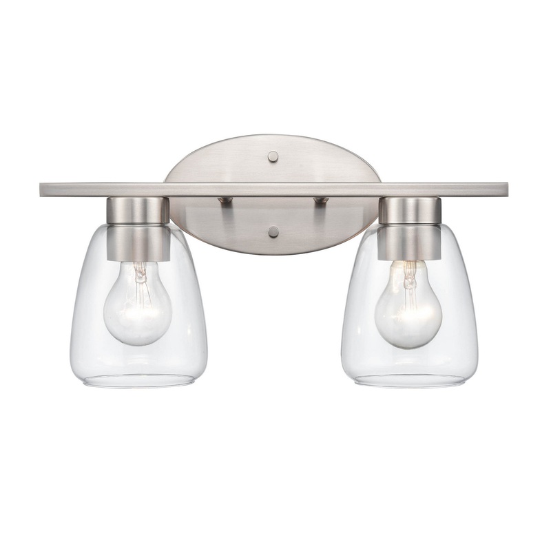 Millennium 9362-BN Two Light Vanity, Brushed Nickel