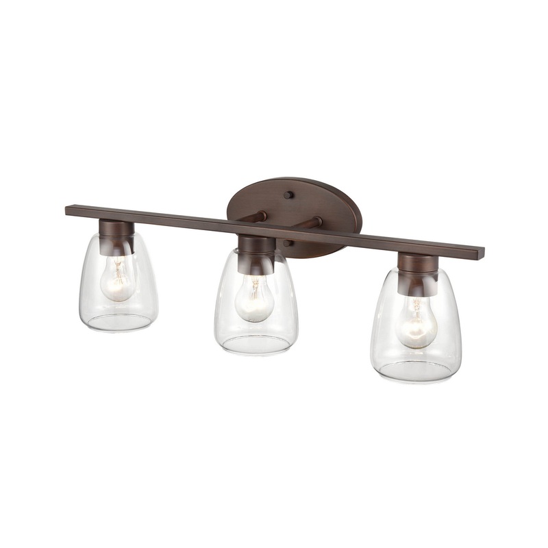 Millennium 9363-RBZ Three Light Vanity, Rubbed Bronze