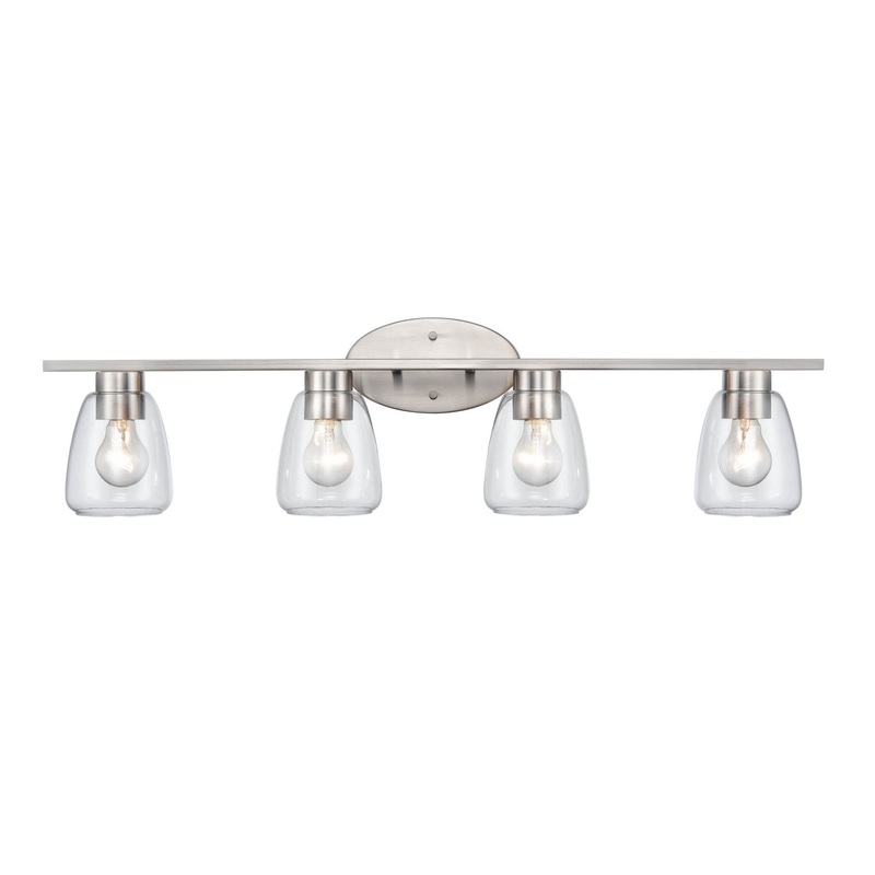 Millennium 9364-BN Four Light Vanity, Brushed Nickel