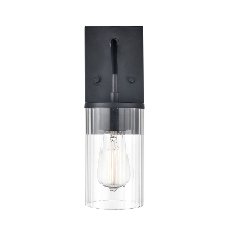 Millennium 9521-MB Beverlly One Light Wall Sconce, Matte Black