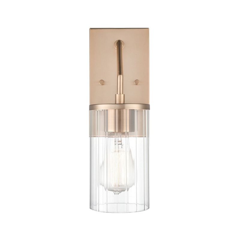 Millennium 9521-MG Beverlly One Light Wall Sconce, Modern Gold