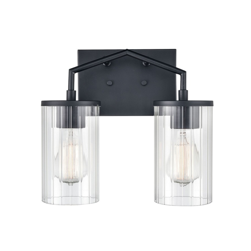 Millennium 9522-MB Beverlly Two Light Vanity, Matte Black