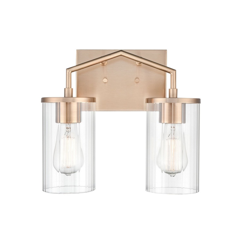 Millennium 9522-MG Beverlly Two Light Vanity, Modern Gold