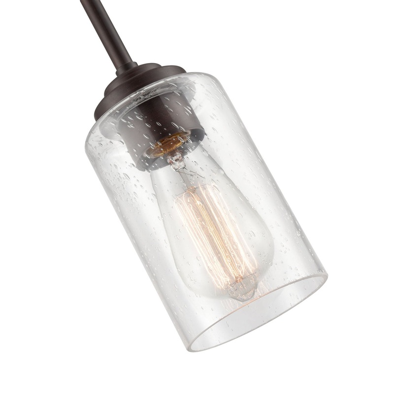 Millennium 9601-RBZ Moven One Light Mini Pendant, Rubbed Bronze