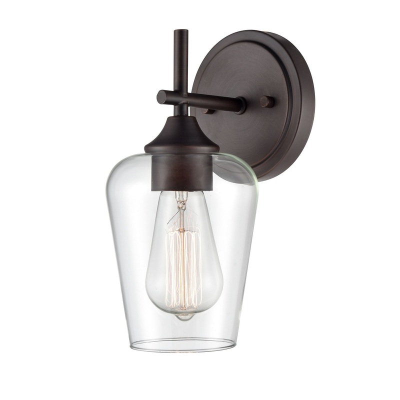 Millennium 9701-RBZ Ashford One Light Wall Sconce, Rubbed Bronze