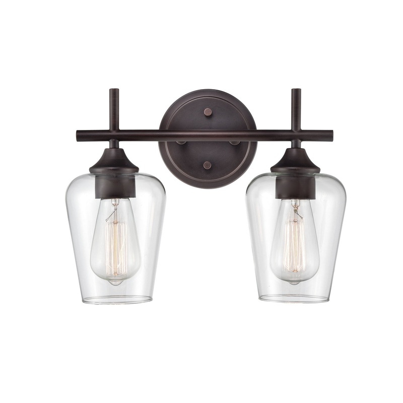 Millennium 9702-RBZ Ashford Two Light Vanity, Rubbed Bronze