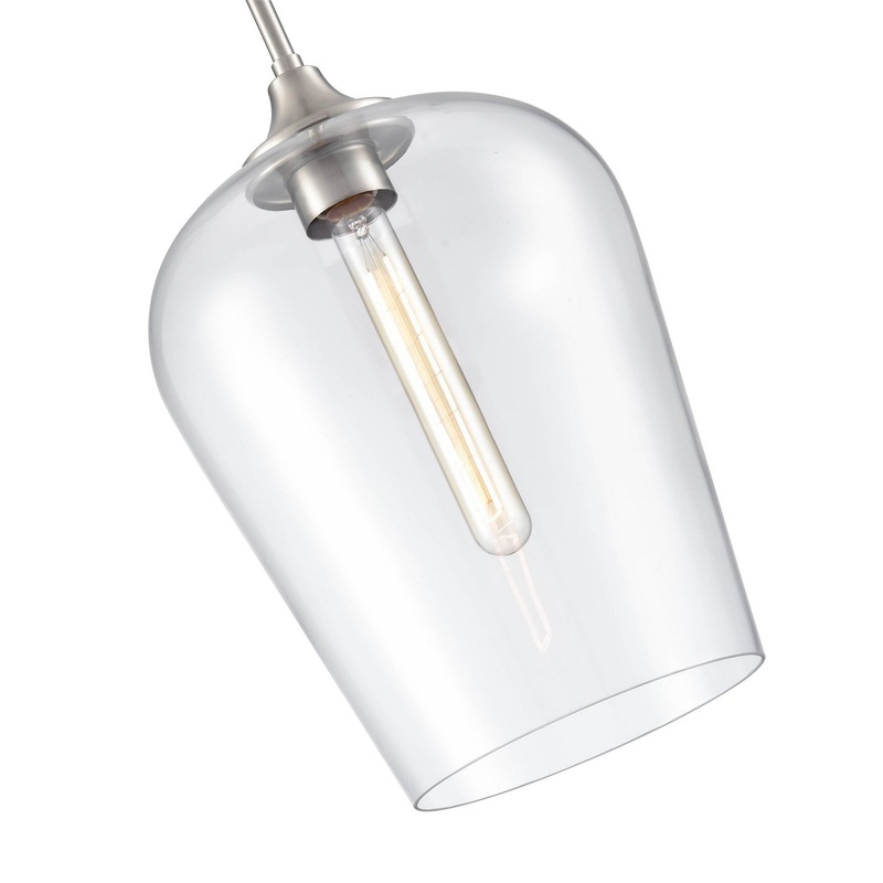 Millennium 9741-BN Ashford One Light Mini Pendant, Brushed Nickel