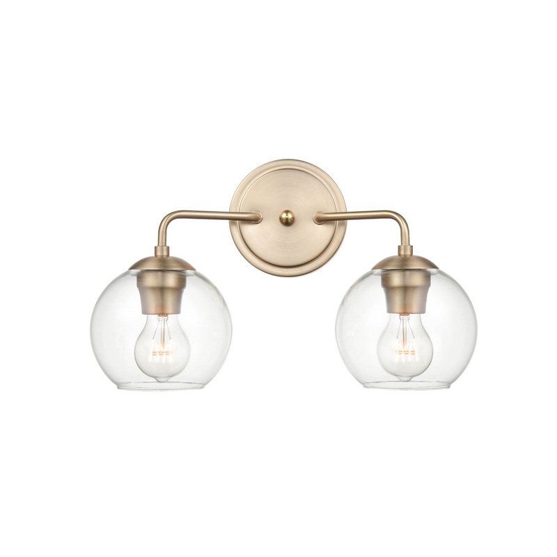 Millennium 9752-MG Two Light Vanity, Modern Gold