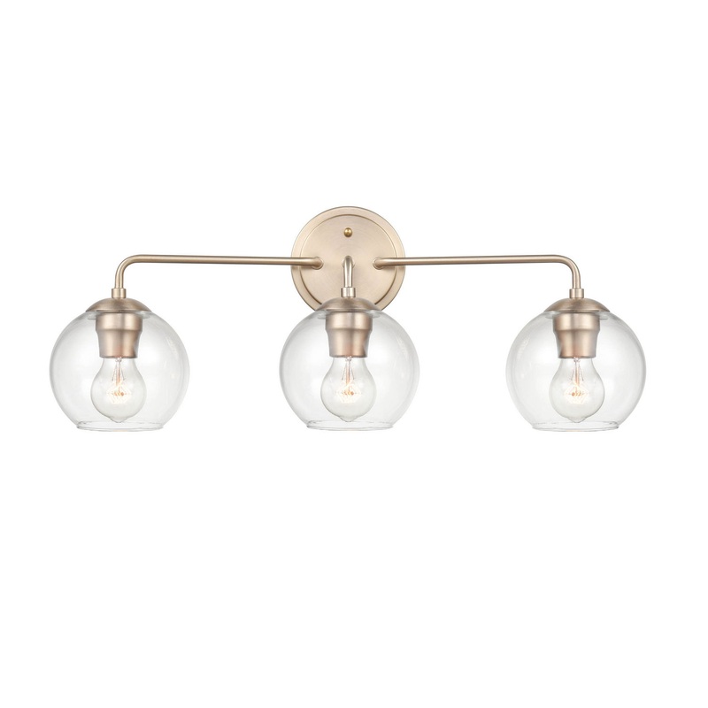 Millennium 9753-MG Three Light Vanity, Modern Gold