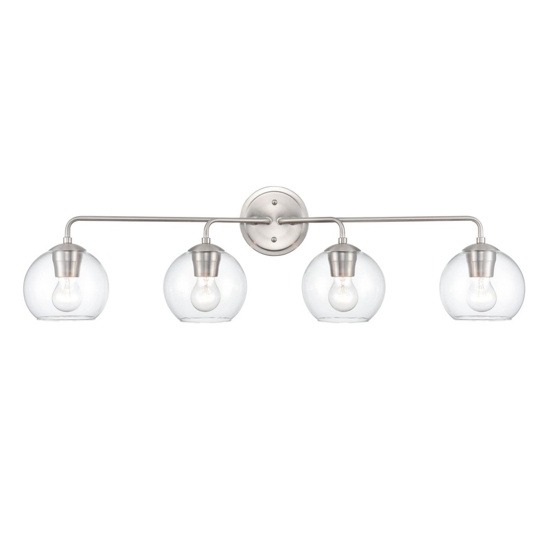 Millennium 9754-BN Four Light Vanity, Brushed Nickel
