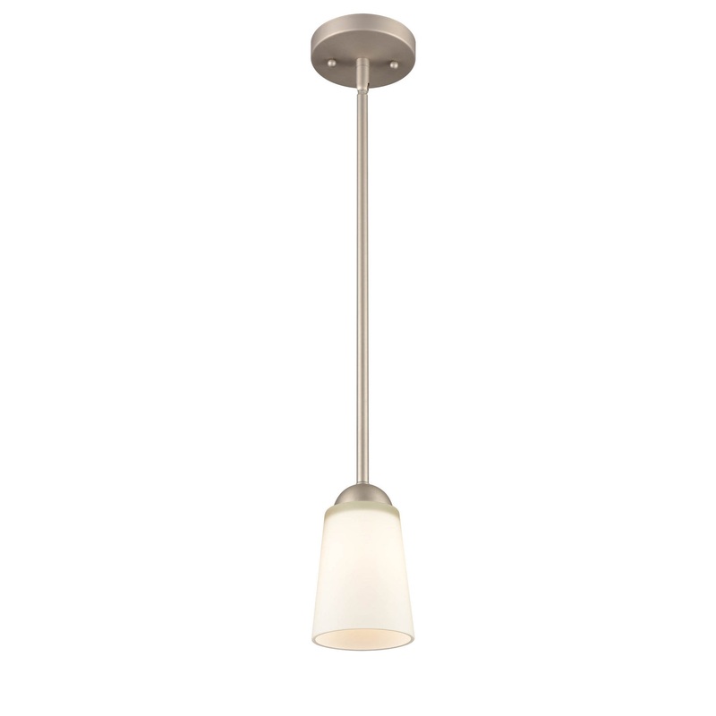 Millennium 9801-SN Ivey Lake One Light Mini Pendant, Satin Nickel