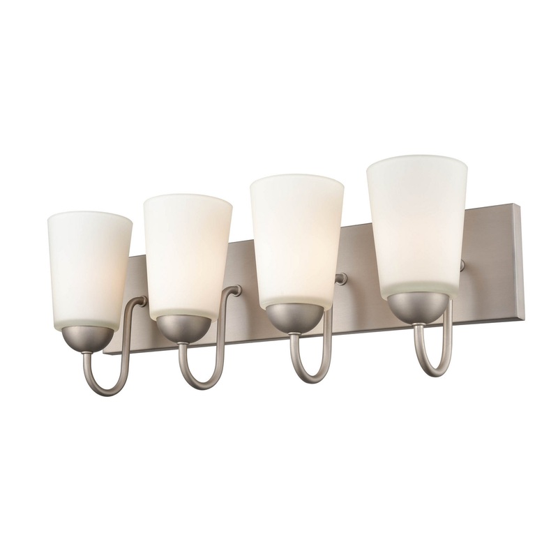 Millennium 9814-SN Ivey Lake Four Light Vanity, Satin Nickel