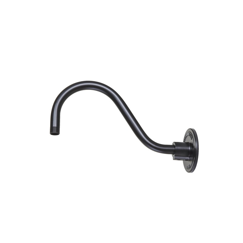 Millennium RGN15-SB R Series Goose Neck, Satin Black