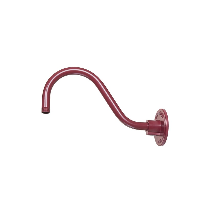 Millennium RGN15-SR R Series Goose Neck, Satin Red