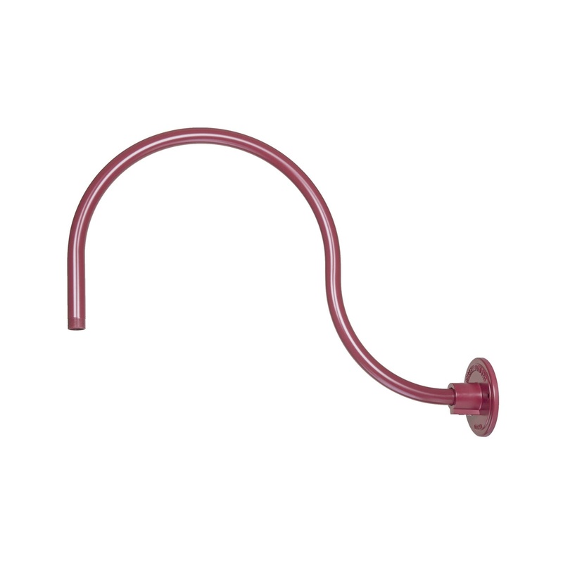 Millennium RGN24-SR R Series Goose Neck, Satin Red