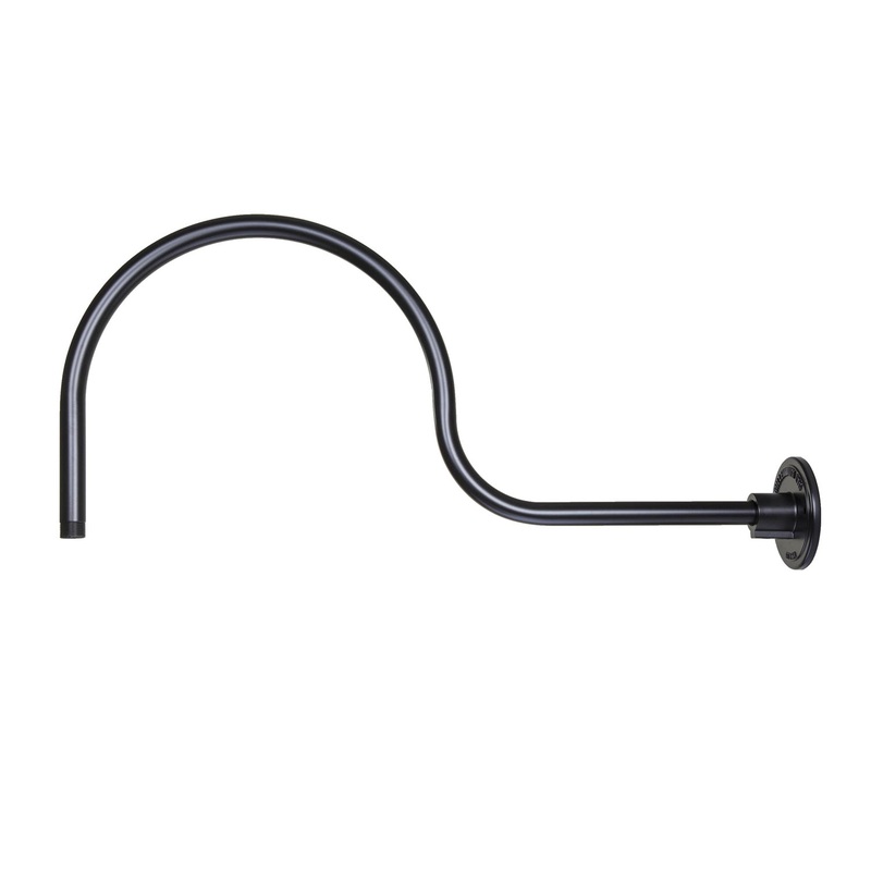 Millennium RGN30-SB R Series Goose Neck, Satin Black