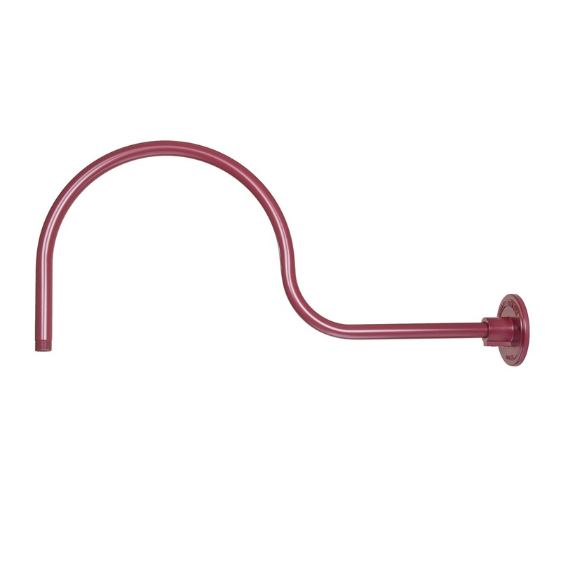 Millennium RGN30-SR R Series Goose Neck, Satin Red