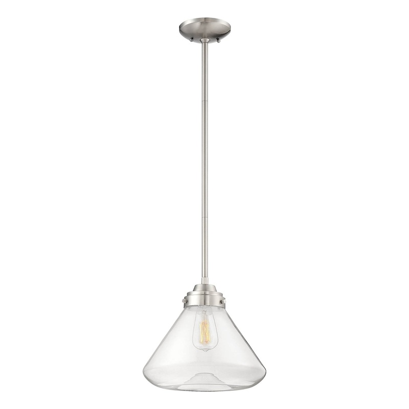 Millennium 5701-BN One Light Pendant, Brushed Nickel