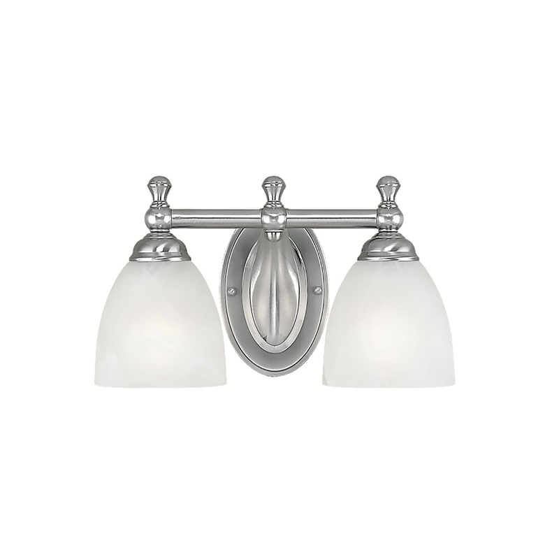 Millennium 602-SN Two Light Vanity, Satin Nickel