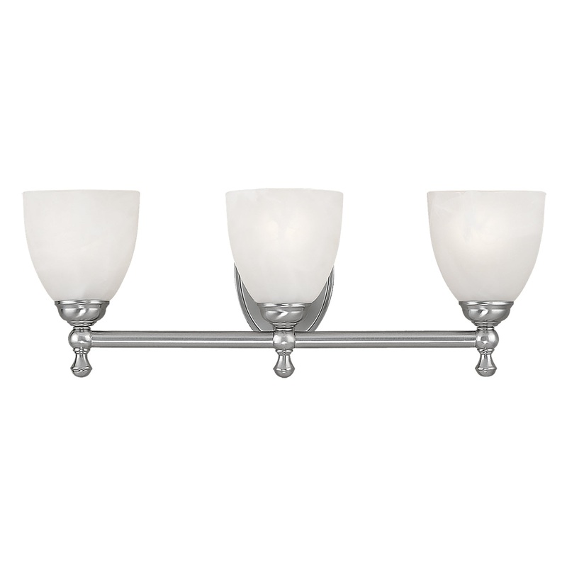 Millennium 603-SN Three Light Vanity, Satin Nickel