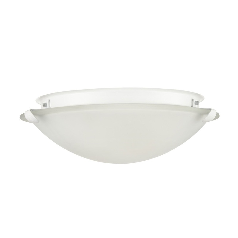 Millennium 61002-MW Two Light Flushmount, Matte White