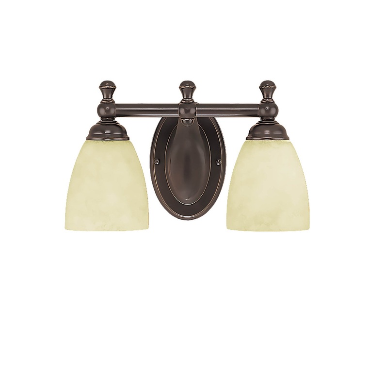 Millennium 612-EB Two Light Vanity, Euro Bronze