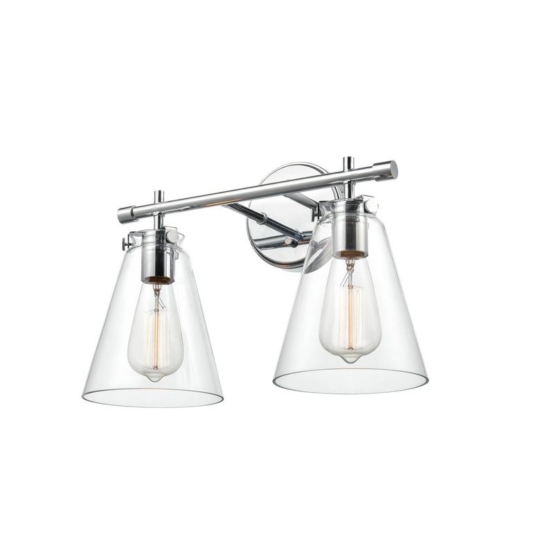 Millennium 8122-CH Aliza Two Light Vanity, Chrome