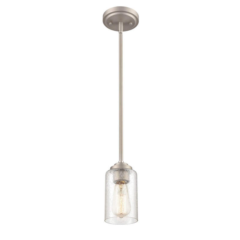 Millennium 9601-SN Moven One Light Mini Pendant, Satin Nickel