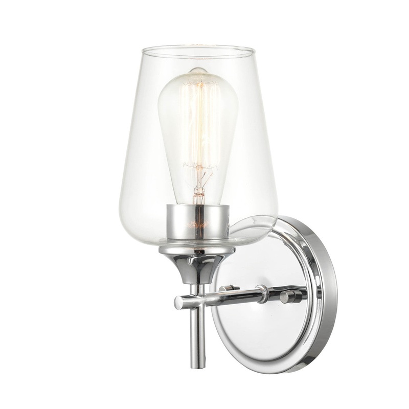 Millennium 9701-CH Ashford One Light Wall Sconce, Chrome