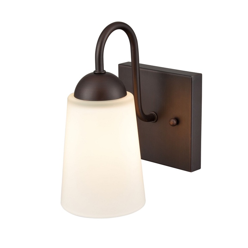Millennium 9811-RBZ Ivey Lake One Light Wall Sconce, Rubbed Bronze