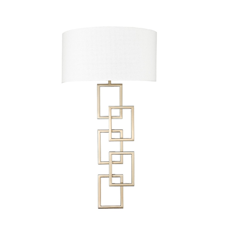 Millennium 14102-MG Rylee Two Light Wall Sconce, Modern Gold