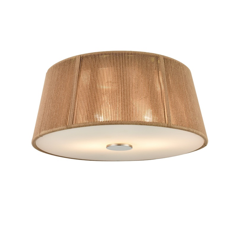 Millennium 213102-BN Two Light Flushmount, Brushed Nickel