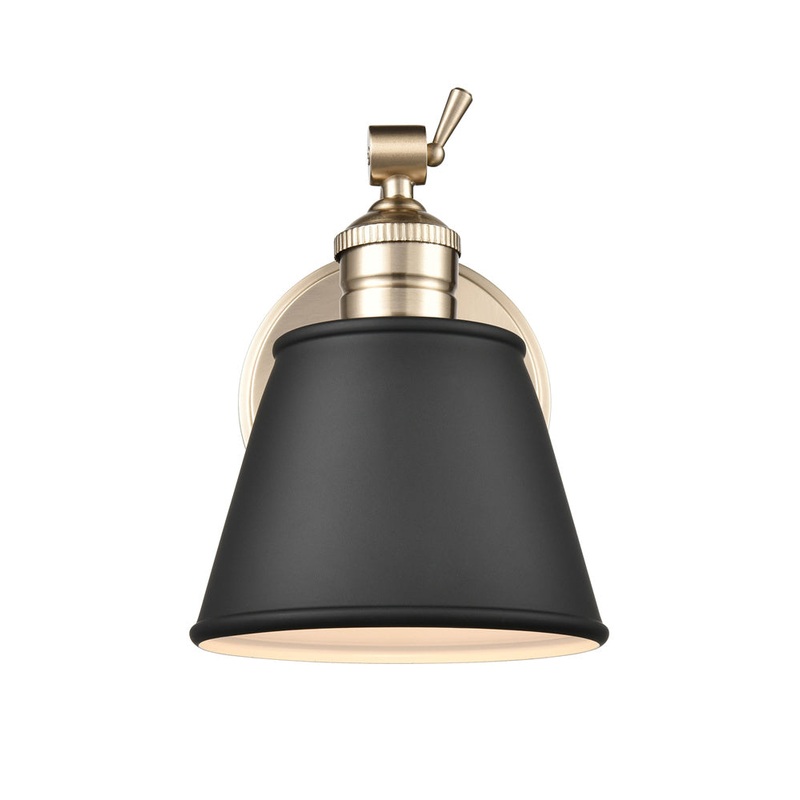Millennium 4461-MG Layne One Light Wall Sconce, Modern Gold