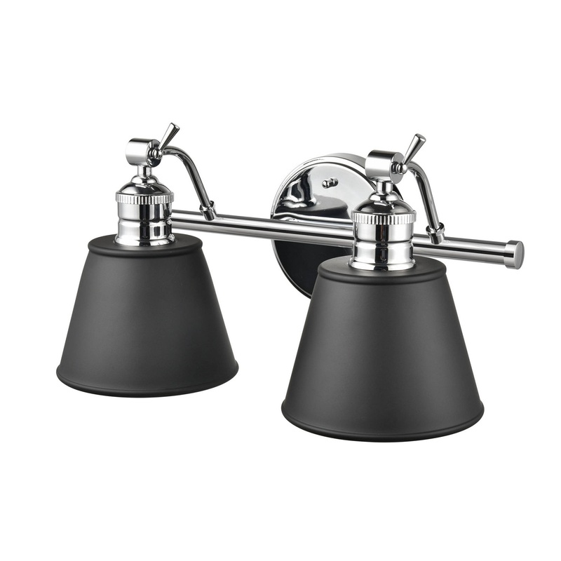 Millennium 4462-CH Layne Two Light Vanity, Chrome (Discontinued)