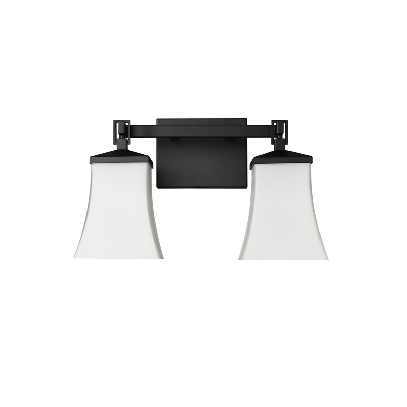 Millennium 10202-MB Sonorra Two Light Vanity, Matte Black