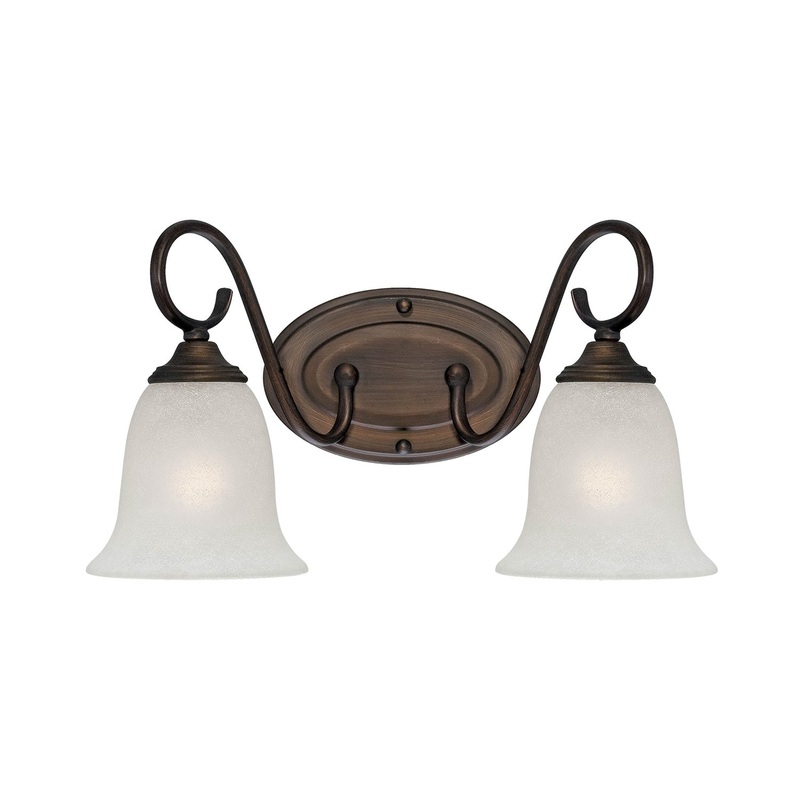 Millennium 1182-RBZ Two Light Vanity, Rubbed Bronze (Discontinued)