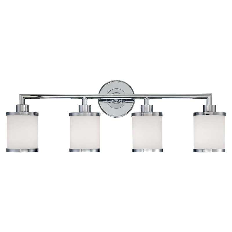 Millennium 224-CH Four Light Vanity, Chrome