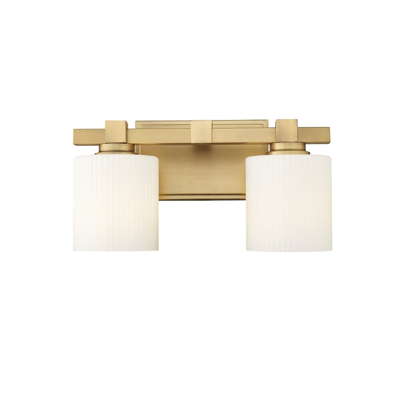 Millennium 23102-VB Two Light Vanity, Vintage Brass