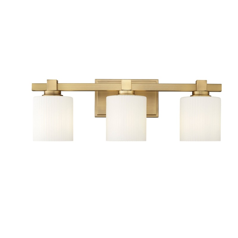 Millennium 23103-VB Three Light Vanity, Vintage Brass
