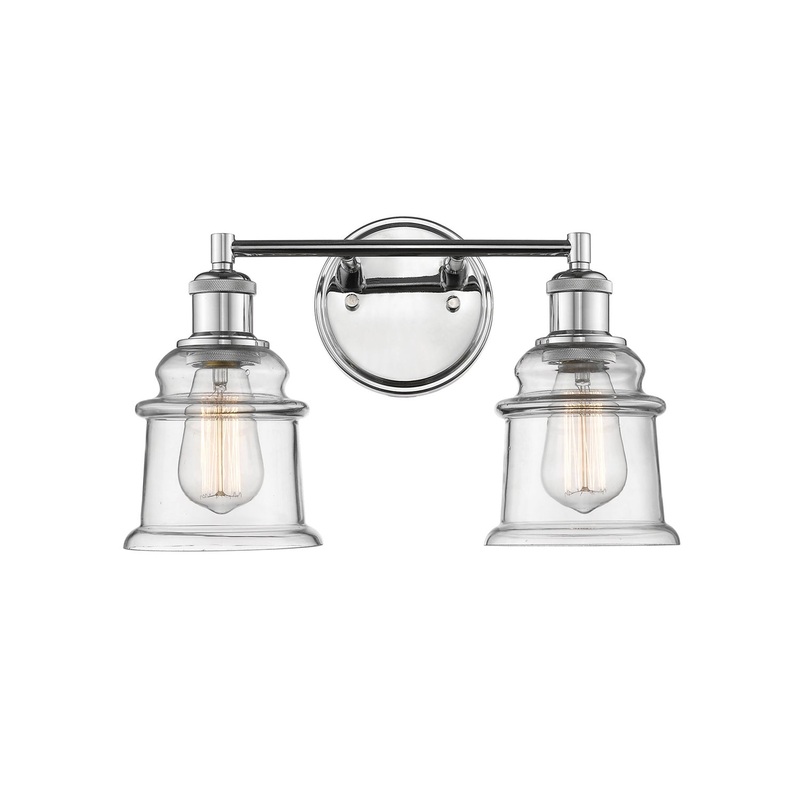 Millennium 2342-CH Two Light Vanity, Chrome