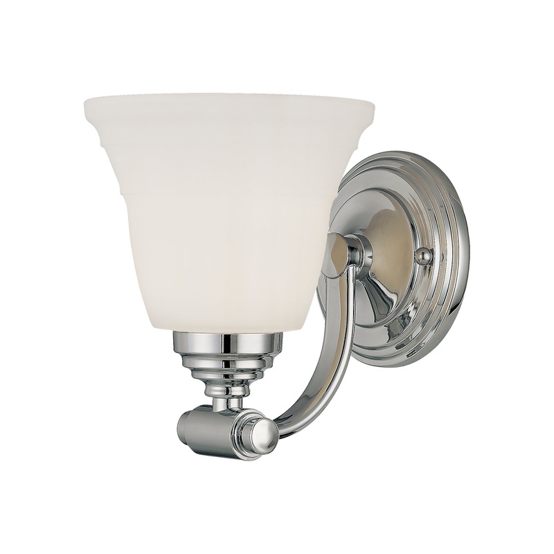 Millennium 3041-CH One Light Wall Sconce, Chrome