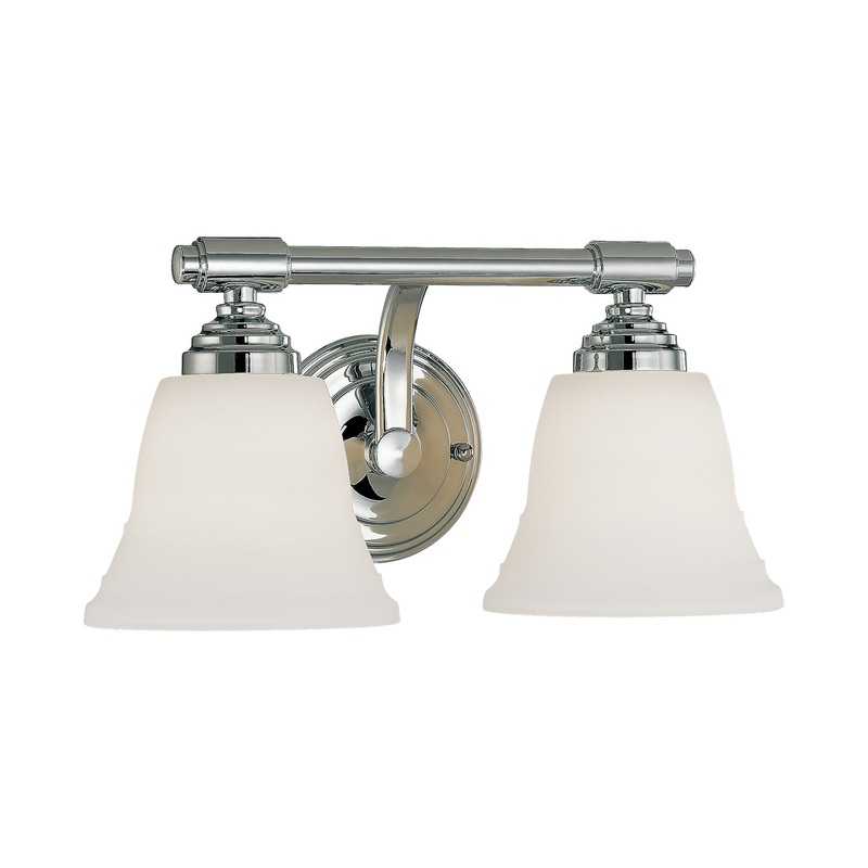 Millennium 3042-CH Two Light Vanity, Chrome