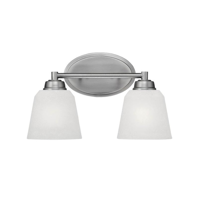 Millennium 3222-BPW Franklin Two Light Vanity, Brushed Pewter