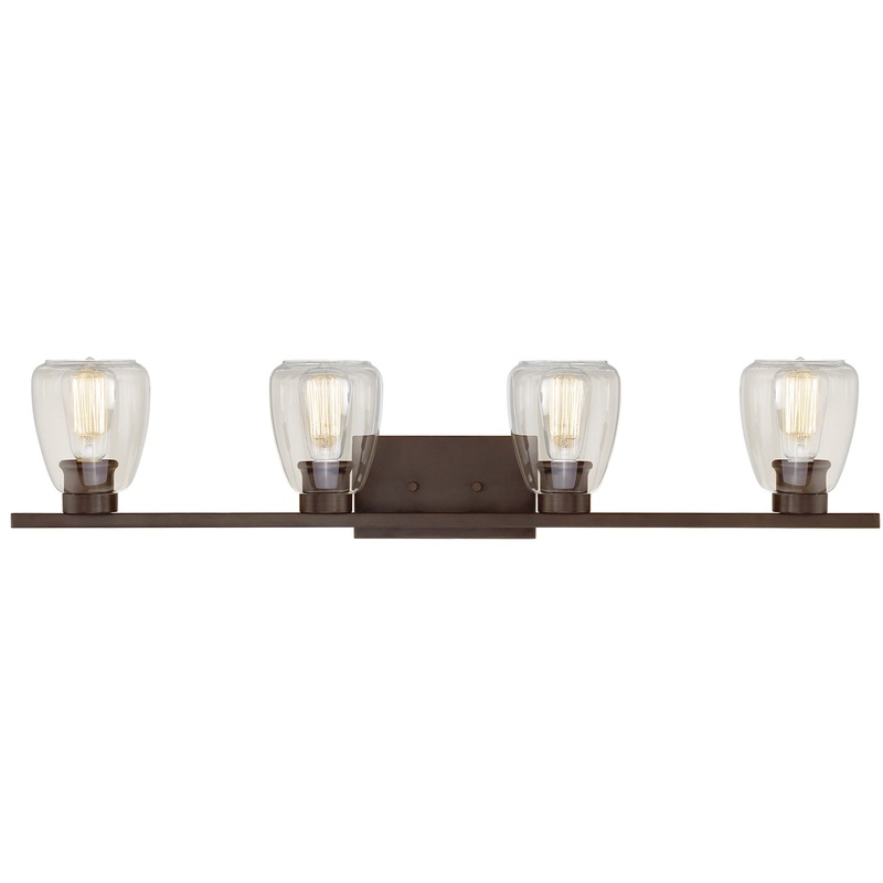 Millennium 364-RBZ Four Light Vanity, Rubbed Bronze