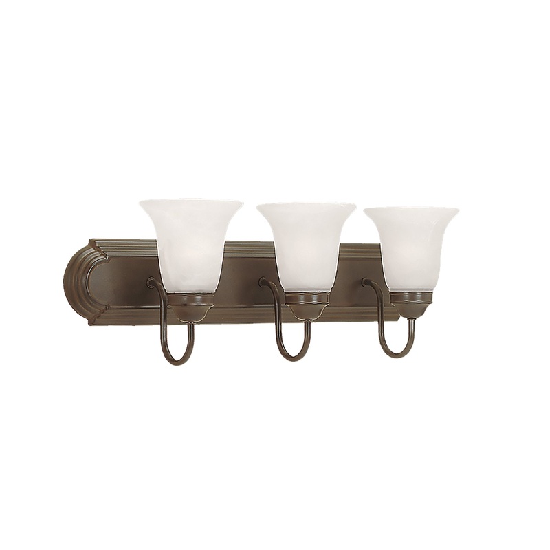 Millennium 483-BZ Three Light Vanity, Bronze