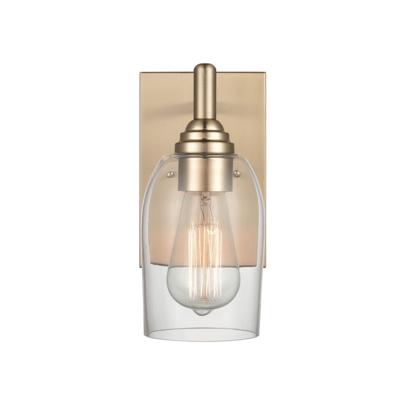 Millennium 4991-MG Arlett One Light Wall Sconce, Modern Gold (Discontinued)