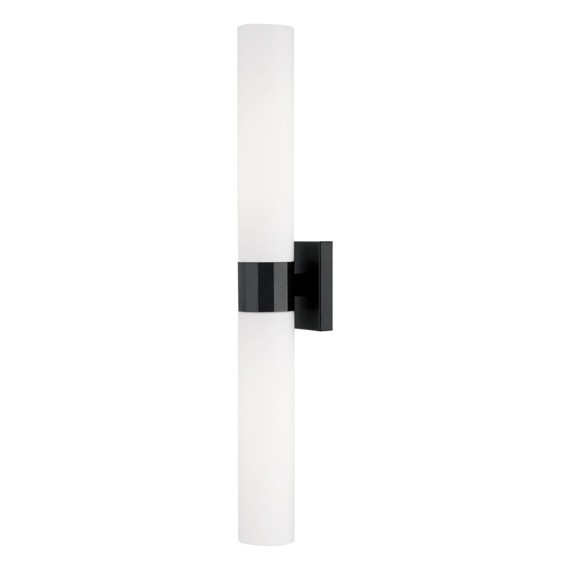 Capital Lighting 646221MB Sutton Two Light Wall Sconce, Matte Black