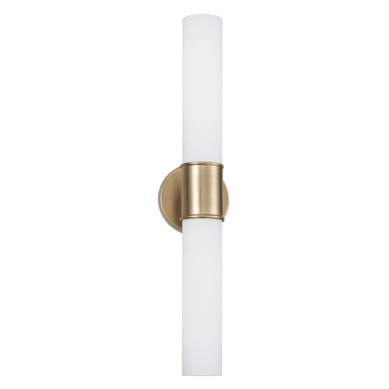Capital Lighting 653221MA Parson Two Light Wall Sconce, Matte Brass